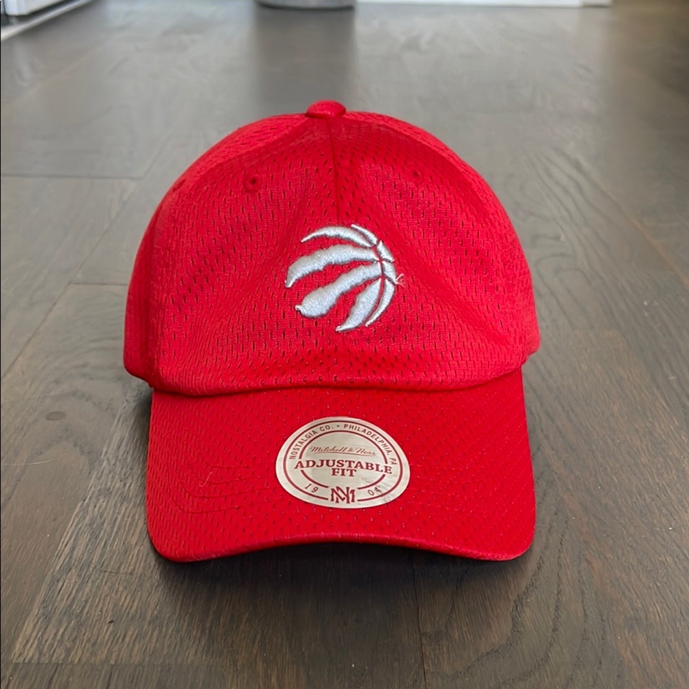Toronto Raptors Red Adjustable Fit Cap